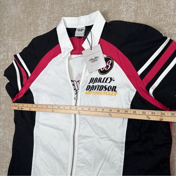 Harley-Davidson Women's Zip-Up Shirt - Picture 7 of 13